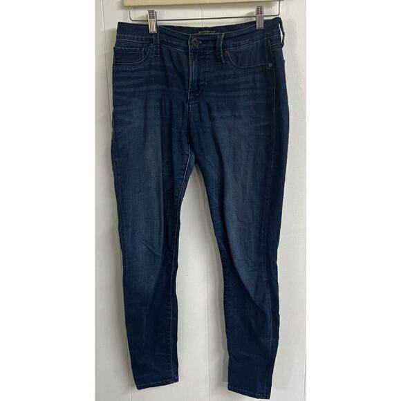 Lucky Brand Jeans‎ Size 6 28 Womens Brooke Legging Jean Mid Rise Blue 28" Inseam - Picture 1 of 6